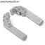 Thích hợp cho xe điện Yadi Lane Bàn đạp phía sau ngay lập tức E Knife Thời trang có thể gập lại Tựa chân phía sau sửa đổi