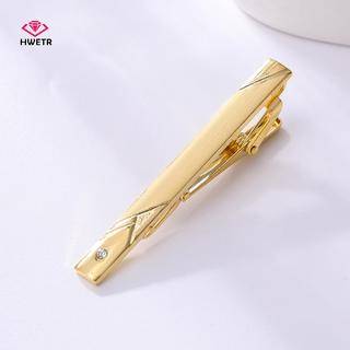 Kẹp cà vạt lưới màu vàng kim loại mới - Phụ kiện hoàn hảo cho đám cưới và sự kiện của nam giới