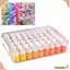 Hộp lưu trữ hạt CHEESELY Perler, có nắp hộp đóng gói hạt Perler chống bụi, Chai lưu trữ hạt dung tích lớn trong suốt Dụng cụ tổ chức tại nhà
