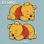 Winnie the Pooh Xe Điện Xe Máy Dễ Thương Vui Nhộn Pin Trang Trí Ô Tô Độc Đáo Khối Sáng Tạo Vết Xước Miếng Dán 26.3.26