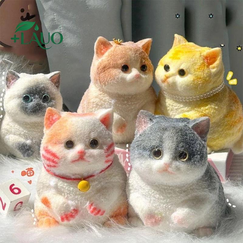 Springevenstar Taba Mèo Mập Dễ Thương Mèo Cam Sang Trọng Mềm Mại Stiy Girl Trẻ Em Quà Tặng Sinh Nhật Fidget Squishy Đồ Chơi Đồ Trang Trí Thú Cưng Quà Tặng Springevenstar
