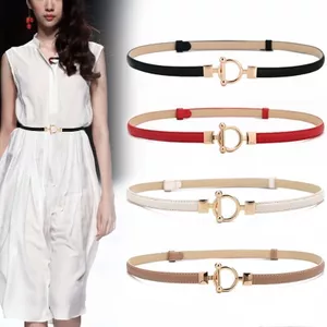 Thắt Lưng Mỏng Điều Chỉnh được, Phong Cách Đơn Giản - Hợp Với Quần Jean và Đầm