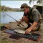 Fillet Away Fish Mat 55.1 x 13.7 inch - Chống trượt, có miếng đệm đầu gối, dành cho việc đo và fillet cá bass