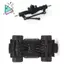 RC Xe Trục Trước Cho 2801 SG2801 1 / 28 RC Xe Bánh Xích Phụ Kiện Phụ Kiện