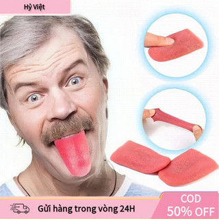 【Hỷ】Lưỡi giả silicone mềm dùng cho người lớn và trẻ em, an toàn khi ngậm, không gây hại, tăng niềm vui cho các bữa tiệc