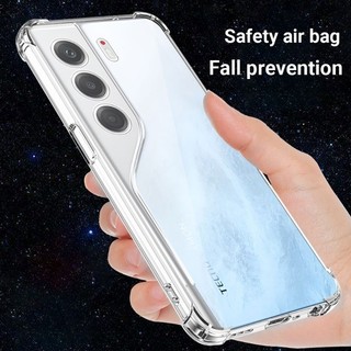 Ốp Điện Thoại Trong Suốt Cho Tecno Camon 50 4G 40 Pro 5G 4G Silicon Mềm Chống Rơi TPU Bảo Vệ Chống Sốc Ốp Lưng