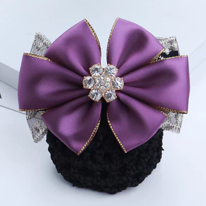Snood Tóc Lưới Dành Cho Nữ Thanh Lịch - Phù Hợp Y Tá, Tiếp Viên Hàng Không, Ngân Hàng & Khách Sạn - Bun Maker Tiện Lợi