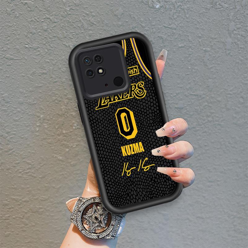 Ốp Lưng Cho Redmi 9C 10C 10A Hoạt Hình Silicon Điện Thoại Thông Minh Mềm TPU NO.0 24 Bóng Rổ Cậu Bé Kobe Thiên Thần Mắt Chống Sốc Ốp Lưng