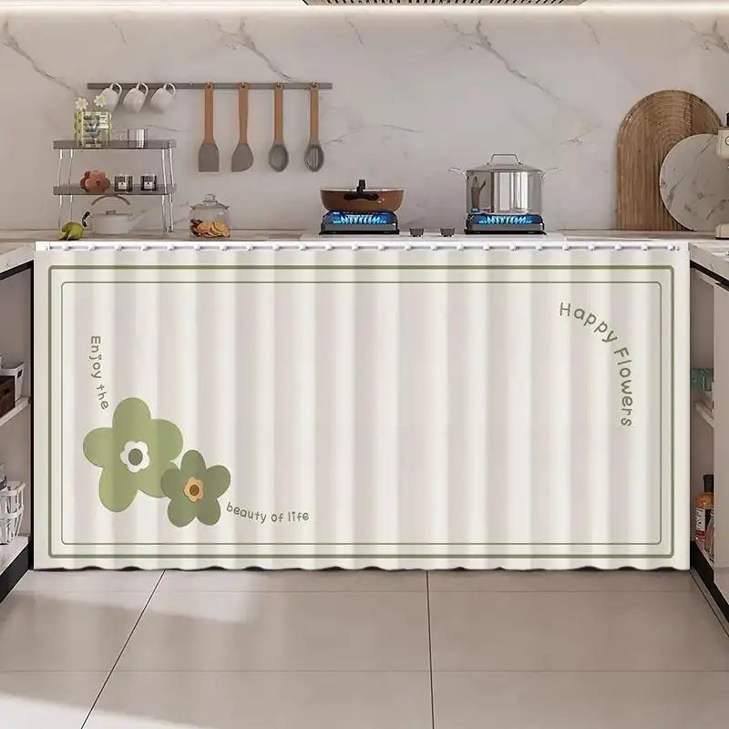 Rèm tủ có đường trượt – Phong cách tối giản Bắc Âu, Vỏ bồn rửa không khoan cho nhà bếp, ống chống bụi & ẩn