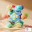 SWEET Atomic Ball Baby Montessori Đồ chơi giác quan cho bé 0-6 6-12 tháng, Đồ chơi mọc răng cấp thực phẩm cho trẻ sơ sinh n