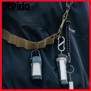 Dây buộc cắm trại OLVIDO, Quần áo du lịch Dây treo di động, Dây phơi quần áo cắm trại 24 lỗ đa chức năng Ba lô Dây treo cắm trại Phụ kiện lều đi bộ đường dài