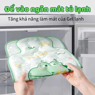 Đệm Lót Xe Đẩy Gel Lạnh Cho Bé MAISON, Tấm Lót Làm Mát Tức Thì, Dùng Cho Xe Đẩy Ghế Ăn Dặm, Mềm Mại Thoáng Mát
