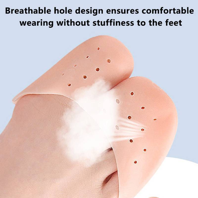 [KvJJL-t] 1 Cặp Miếng Lót Chân Trước Mềm Gel Silicon Mũi Nhọn Ngón Tay Bảo Vệ Đau Giày Cao Gót Miếng Gel Cho Chân Ba Lê Chăm Sóc Chân Mới