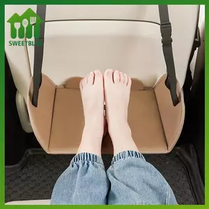 SWEET Xe Du Lịch Còn Lại Miếng Lót Chân Di Động Võng Chân Dài Cần Thiết Văn Phòng Để Chân Treo Có Thể Điều Chỉnh Đồ Dùng Nội Thất Ô Tô n