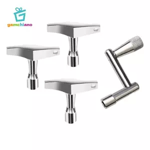 4 Phím Trống Trống Trống Bộ Chỉnh Chìa Khóa Phần Cứng Nhẹ Đa Năng Hình Chữ T và Z