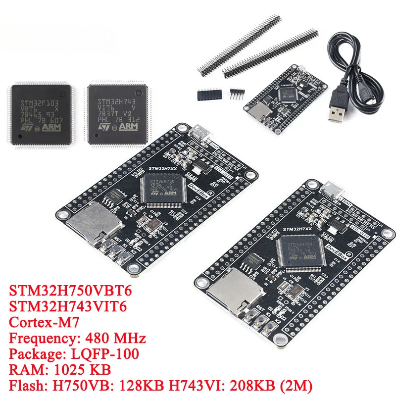 STM32H750VBT6 STM32H743VIT6 STM32 STM32H STM32H7 H743VI H750VB Bảng ...