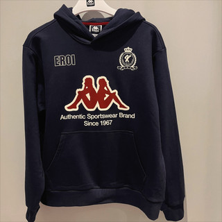 Áo khoác Kappa K0F72MT04 dáng Oversize, thiết kế đơn giản, có mũ.