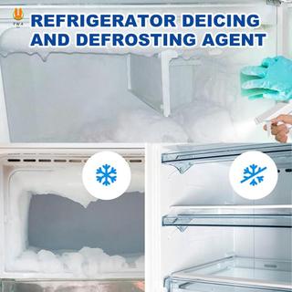 Xịt rã đông cho tủ lạnh Tủ đông 120ml Xịt khử đông lạnh cho vòi thủy tinh và cửa sổ ô tô