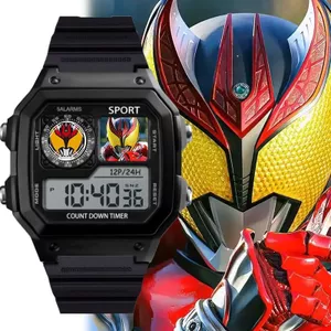Kamen Rider Anime Xung Quanh Xây Dựng Thập Kỷ Chống Thấm Nước Sinh Viên Đồng Hồ Điện Tử Quà Tặng Sinh Nhật