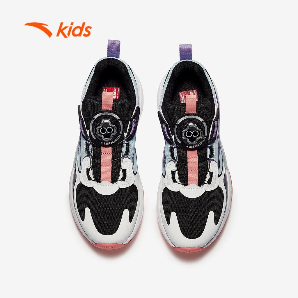 ANTA Kids Giày Thời Trang Bé Gái Êm Nhẹ, Thoải Mái Vận Động, Khóa Xoay Tiện Lợi 322548810U