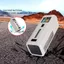 MONOSTYLE Bộ sạc di động Bảo vệ, Chống sốc có dây đeo Túi sắp xếp, Vỏ bảo vệ toàn diện bằng silicon mềm chống rơi chất lượng cao cho CUKTECH 10 ngoài trời