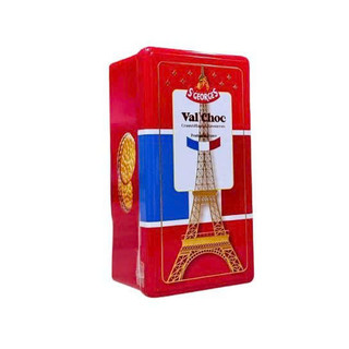 Bánh Quy Kẹp Kem Vị Socola St Georges Val'Choc Hộp Thiếc 300G Sang Trọng, Hộp Quà Tết 2026