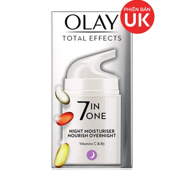 Kem Dưỡng Olay Total Effects 7 In 1 Ngày và Đêm dưỡng da, tái tạo và làm đẹp da một cách tối ưu, chống lão hóa