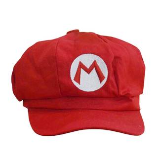 Mũ bóng chày Mario cosplay mái vòm cotton, phù hợp cho mùa hè và cả nam lẫn nữ