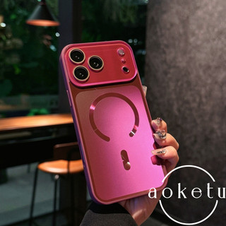 Hút từ tính nhạy cảm ánh sáng Chameleon thích hợp cho vỏ điện thoại Apple 17 Promax có cửa sổ mở rộng ngay lập tức cho iPhone 16 / 15 / 14 / 13 mờ bao gồm tất cả vỏ chống rơi