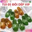 Combo 05 đôi dép vip đi trong nhà nam nữ, dép nhựa, dép lê, dép đi văn phòng
