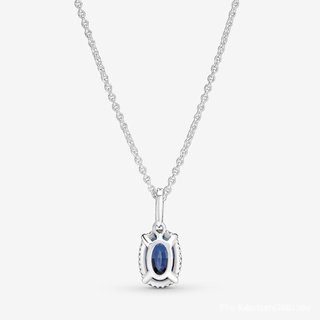 Vòng cổ mặt dây chuyền Halo S925, Giao hàng nhanh
