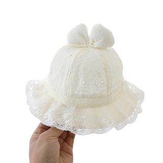 Mũ Bé Gái Kiểu Công Chúa – Ngư Dân Lưới Mỏng Nhẹ, Dễ Thương, Thời Trang Mùa Xuân Hè AB37