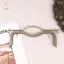 HNKMP 1 Túi Nữ Thời Trang Tay Cầm Kim Loại DIY Ví Đựng Tiền Xu Túi Tay Cầm Túi Xách Khóa Lo Vòm Khung Túi Phụ Kiện.