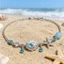 Vòng tay nữ bạc zircon chải vỏ sao biển, phù hợp thời trang