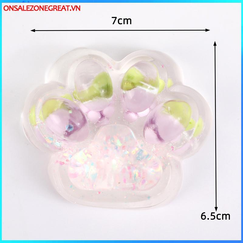 Ons 1 Cái Móng Vuốt Mèo Mềm Mại Phục Hồi Chậm Giảm Căng Thẳng Bóp Đạo Cụ Bầu Trời Đầy Sao Mèo Lớn Paw Squishy Thần Tài Đồ Chơi Pinch Giải Nén Quà Tặng Tại