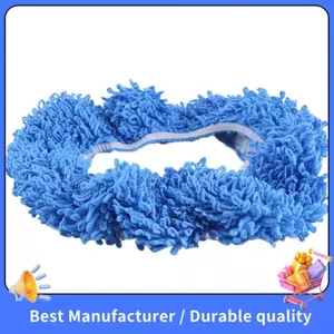 Cây lau nhà dùng một lần, Tấm lót sợi nhỏ thay thế có thể giặt được Vải lau nhà đẩy bụi cho máy hút bụi khô và ướt