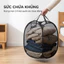 Sọt Lưới Đựng Quần Áo Giặt Cỡ Lớn 72L – Túi Đựng Đồ Gấp Gọn Thông Minh, Cứng Cáp, Tiện Lợi