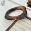 Lắc Tay Acrylic Nâu Cho Nữ - Xu Hướng Mới Vintage Hình Học, Quyến Rũ Và Thời Trang