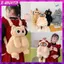 E-WOITD Kawaii Cat Sang Trọng Đồ Chơi Bapa Dễ Thương Dung Tích Lớn Thú Nhồi Bông Túi Hoạt Hình Sang Trọng Mèo Bapa Trẻ Em Quà Tặng Sinh Nhật E-WOITD