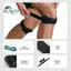 Bộ bảo vệ đầu gối Springevenstar silicone điều chỉnh được, hỗ trợ chạy bộ và tập gym