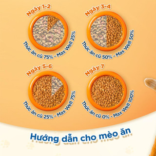 Hạt Cho Mèo MAXWELL 750G - 800G Hạt Dinh Duongs x Hỗ Trợ Thận Và Giảm Nôn MAXWELL