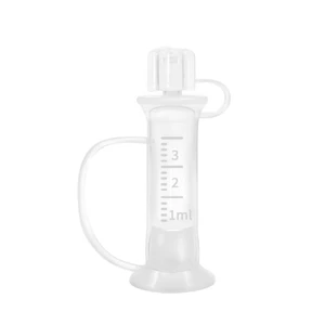 Ống sưu tập sữa non Yoo cho mẹ mới có thể tái sử dụng với dung lượng lớn 3ML