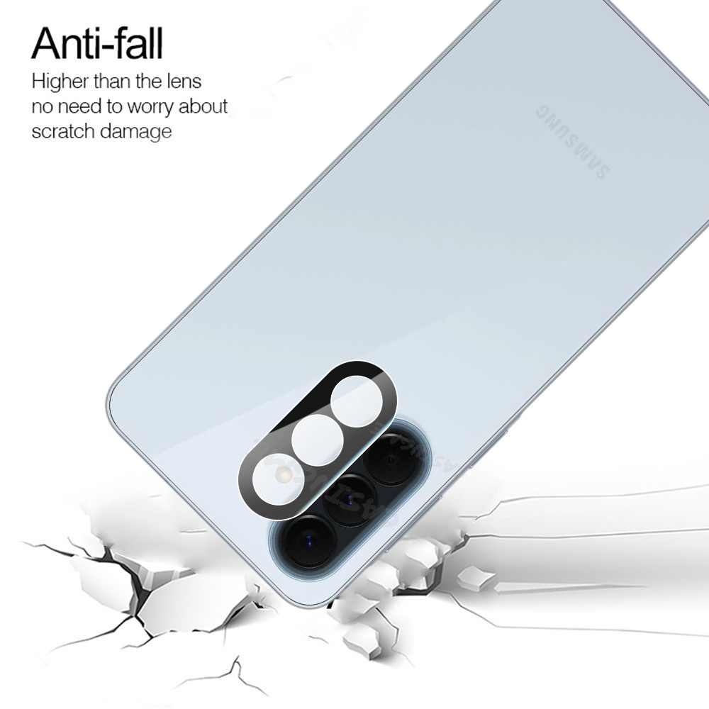 Samsung A57 5G A37 2026 Bảo hiểm toàn diện Ống kính máy ảnh 3D cho Samsung Galaxy A57 A37 A17 A37 A27 SamsungA57 LTE Phim bảo vệ camera Kính cường lực Full Cover Bảo vệ ống kính máy ảnh
