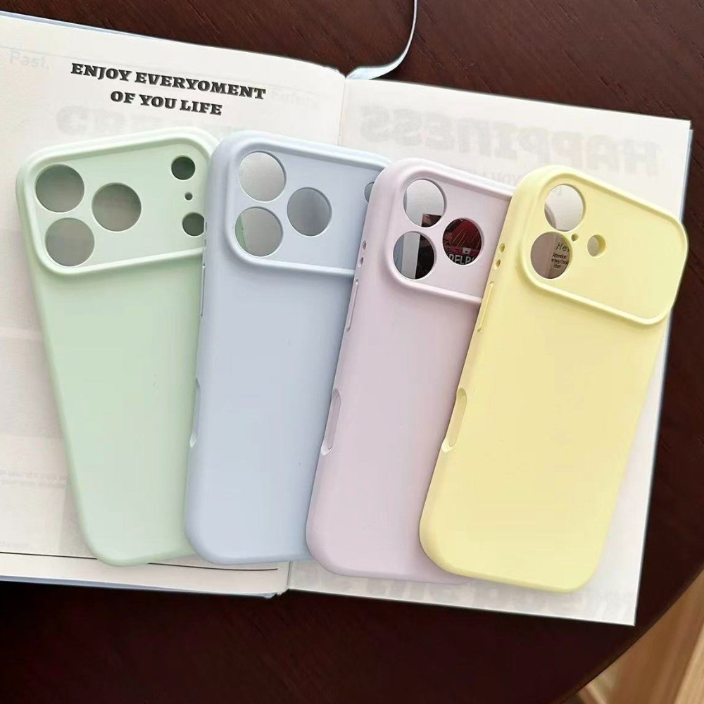 Ốp Điện Thoại Silicon Dopamine Cho IPhone 17 Pro Max 17Air 16 15 14 13 12 11 Vỏ Mềm Chống Sốc I8FA