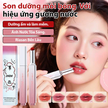 【Môi Bóng Nước Căng Mọng】 Son Bút / Son Dưỡng / Son Môi Bóng Giúp Môi Mềm Mại Bóng Sáng Tự Nhiên Không Bị Khô Rát Giữ Màu Lâu Trong Nhiều Giờ Dung Lượng 3.5g Son Môi