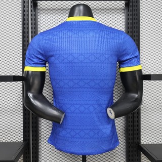 Áo đấu máy nghe nhạc phiên bản đặc biệt của Brazil 2026 – Cá nhân hóa với tên và số của bạn, Vải thoáng khí cao cấp, Có sẵn S – 2XL
