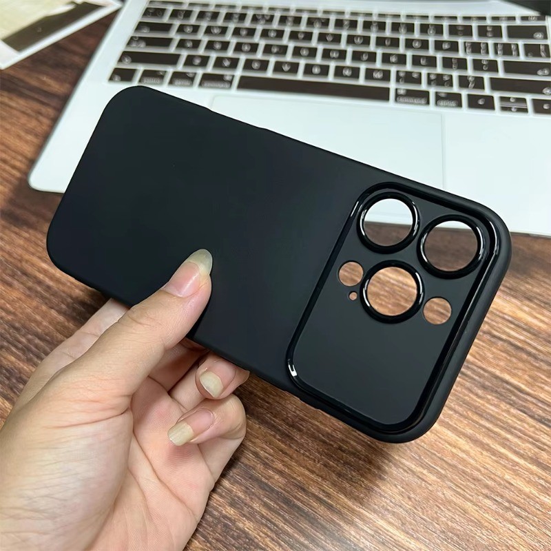 Ốp Điện Thoại Silicon Mềm Mờ Sang Trọng Cho iPhone 17 16 15 14 13 12 11 Pro Max Plus XS X XR Giây Đến 17 Vỏ Chống Sốc