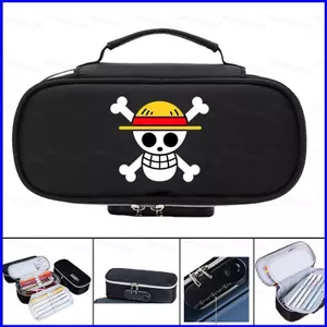 SQ3 One Piece Luffy Hoạt Hình anime Hộp Đựng Bút Chì Sinh Viên Văn Phòng Phẩm In Hộp Bút Dung Tích Lớn QS3