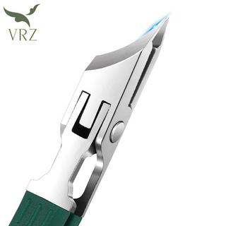 VRZ Nail Clipper Slant Mouth Anti Splash Pointed Nail Clippers Lớn chéo sắc nét cắt móng tay Kéo móng tay cho rãnh móng tay HOT