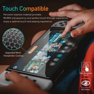 1-2 Chiếc Chống Ánh Sáng Xanh Bảo Vệ Màn Hình Cho Nintendo Switch Oled 7 Lite 5.5 Matte Kính Cường Lực Cho Nintendo Switch 6.2 Switch2 7.9 2 HD Trong Suốt Máy Tính Bảng Phim